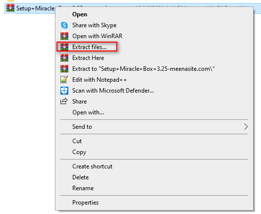 Miracle Box Extract file 