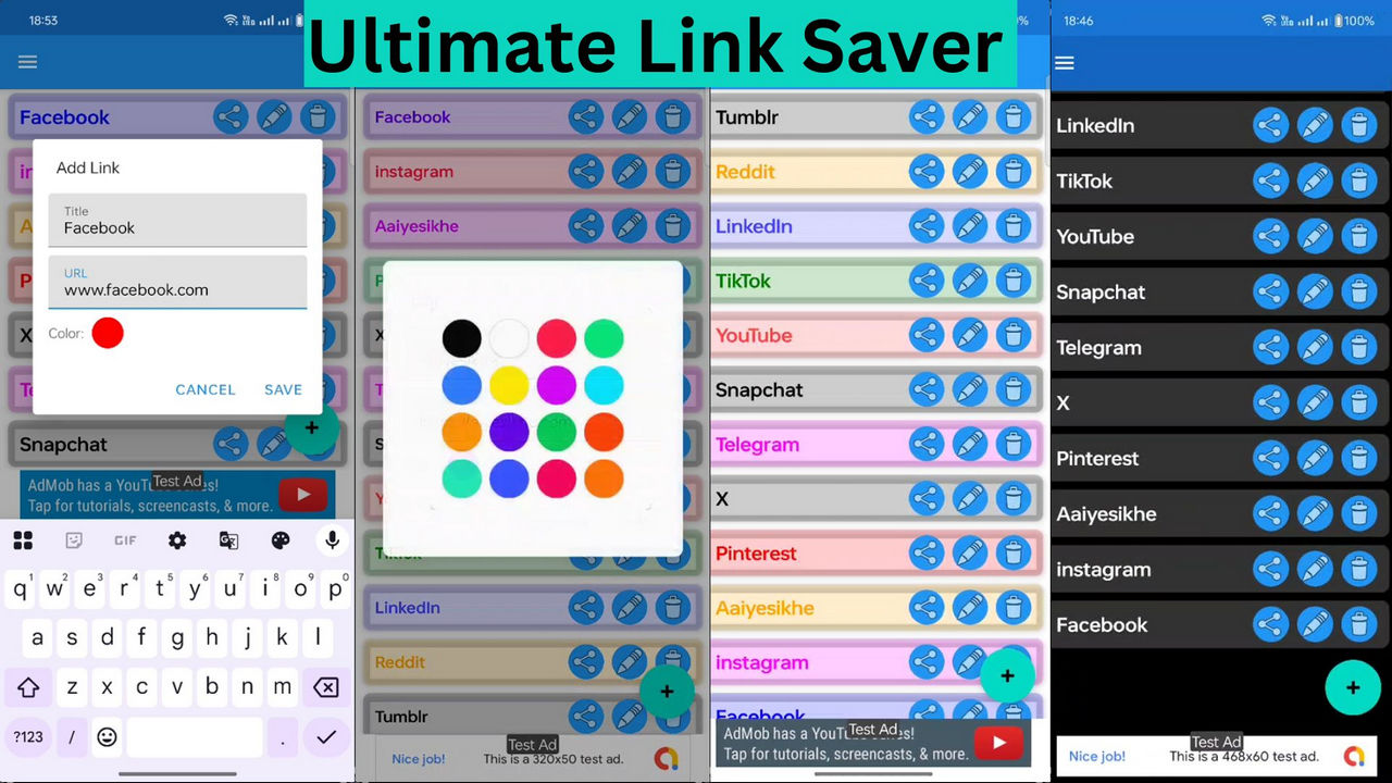 Ultimate Link Saver App